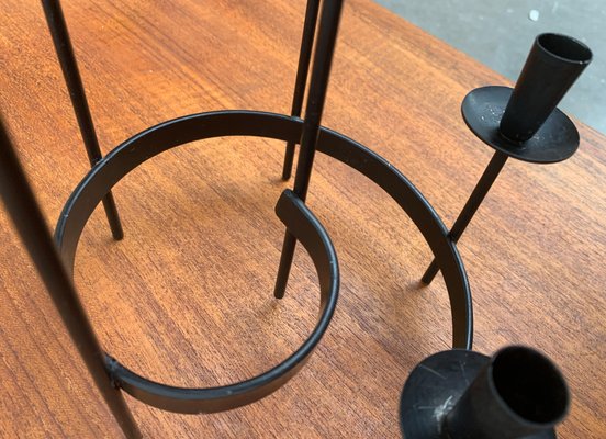 Mid-Century Scandinavian Brutalist Candleholder from Ystad-UAH-952065