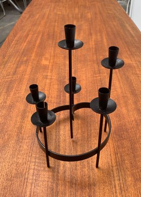 Mid-Century Scandinavian Brutalist Candleholder from Ystad-UAH-952065