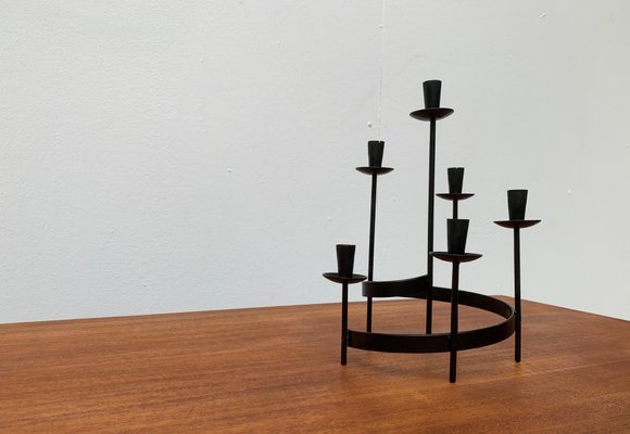 Mid-Century Scandinavian Brutalist Candleholder from Ystad-UAH-952065