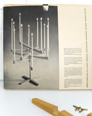 Mid-Century Scandinavian Candleholder by Nanna Ditzel for Kolds Savvaerk-ZM-1415171