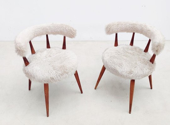 Mid-Century Scandinavian Cocktail Chairs, 1950s, Set of 2-FGA-1346614