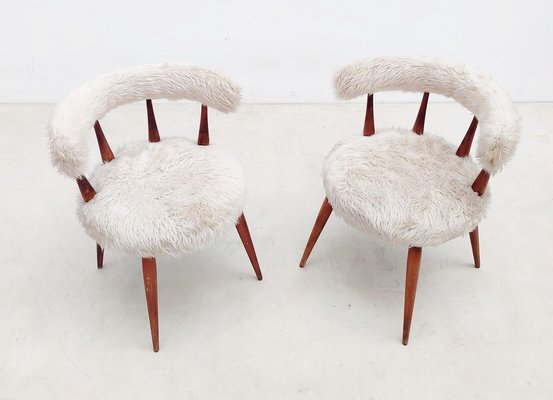 Mid-Century Scandinavian Cocktail Chairs, 1950s, Set of 2-FGA-1346614