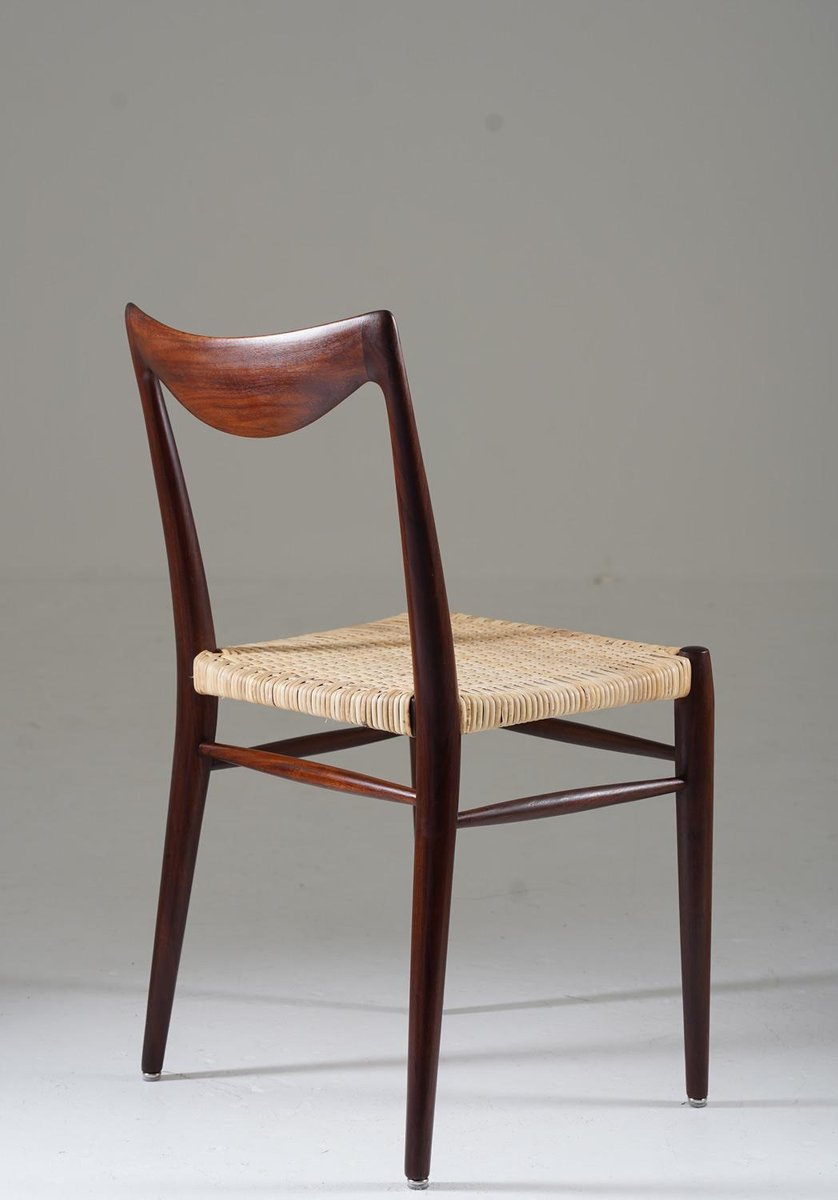 Mid-Century Scandinavian Dining Chairs Bambi attributed to Rastad & Relling for Gustav Bahus, 1960s, Set of 6