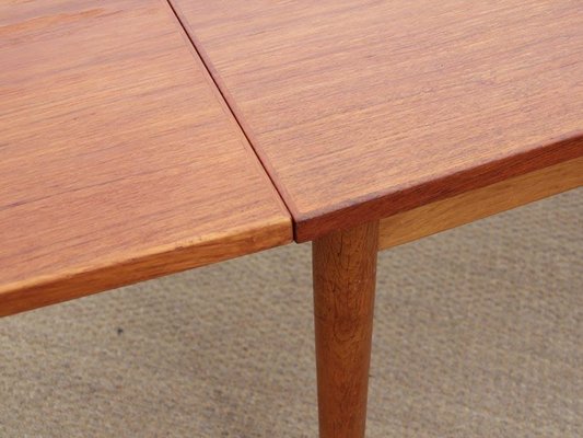 Mid-Century Scandinavian Dining Table with Drop Leaves, 1960s-PI-601766