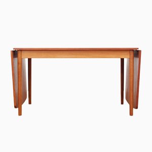 Mid-Century Scandinavian Dining Table with Drop Leaves, 1960s-PI-601766