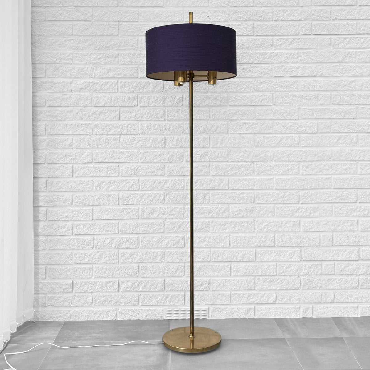 Mid-Century Scandinavian Floor Lamp from Fagerhults Belysning, Sweden, 1960s