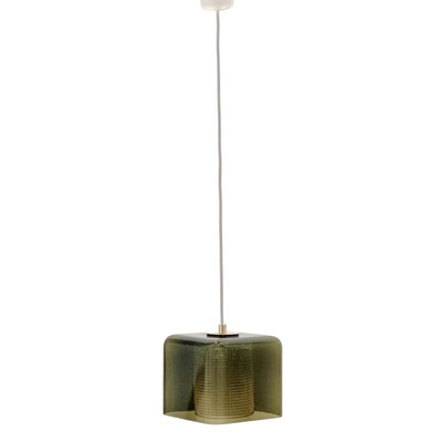 Mid-Century Scandinavian Glass Ceiling Pendant attributed to Carl Fagerlund for Orrefors, Sweden, 1960s-BMM-2035720