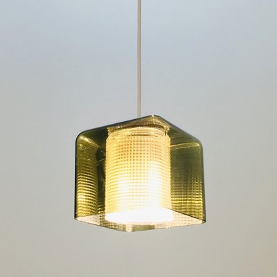 Mid-Century Scandinavian Glass Ceiling Pendant attributed to Carl Fagerlund for Orrefors, Sweden, 1960s-BMM-2035720