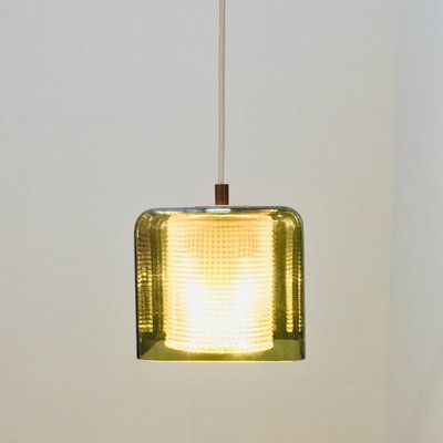 Mid-Century Scandinavian Glass Ceiling Pendant attributed to Carl Fagerlund for Orrefors, Sweden, 1960s-BMM-2035720