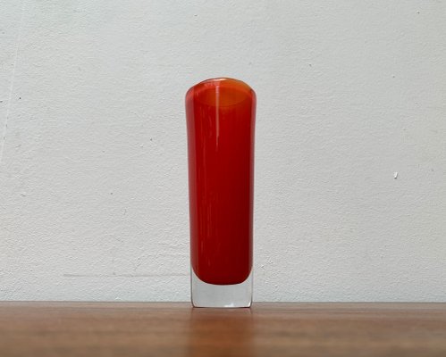 Mid-Century Scandinavian Glass Vase, 1960s-UAH-1334598