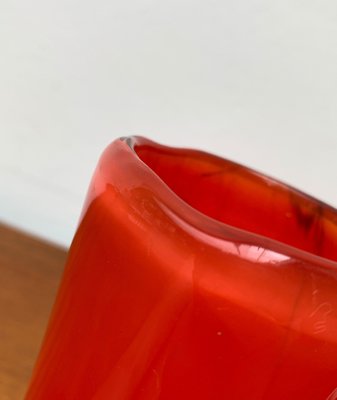 Mid-Century Scandinavian Glass Vase, 1960s-UAH-1334598