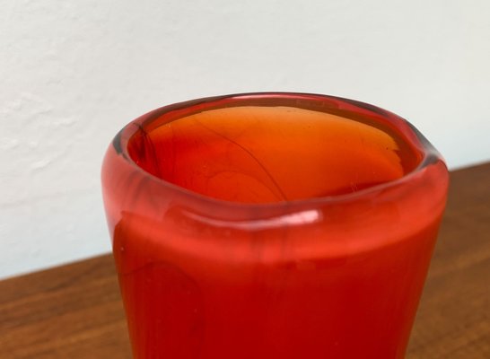 Mid-Century Scandinavian Glass Vase, 1960s-UAH-1334598