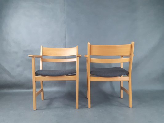 Mid-Century Scandinavian Living Room Set by Hans J. Wegner for Getama, 1960s or 1970s, Set of 3-EYI-965149