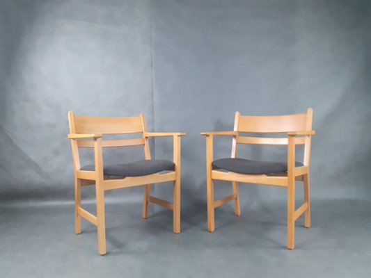 Mid-Century Scandinavian Living Room Set by Hans J. Wegner for Getama, 1960s or 1970s, Set of 3-EYI-965149