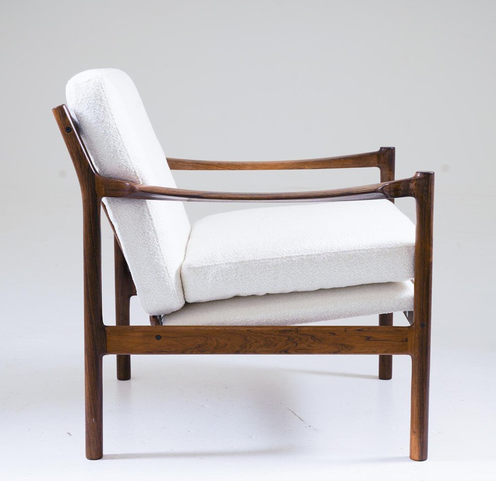 Mid-Century Scandinavian Lounge Chairs attributed to Torbjørn Afdal, 1960s, Set of 2