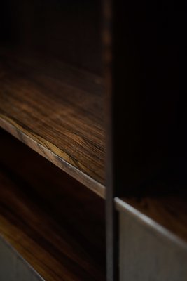 Mid-Century Scandinavian Modern Rosewood Highboard with Bar by Æ. Jensen & T. Mølholm for Herning, 1960s-ZAA-1795679