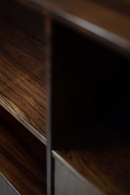 Mid-Century Scandinavian Modern Rosewood Highboard with Bar by Æ. Jensen & T. Mølholm for Herning, 1960s-ZAA-1795679