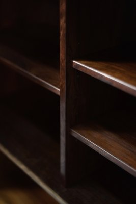 Mid-Century Scandinavian Modern Rosewood Highboard with Bar by Æ. Jensen & T. Mølholm for Herning, 1960s-ZAA-1795679