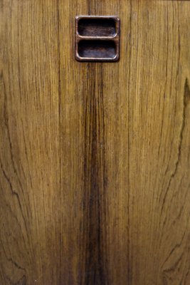 Mid-Century Scandinavian Modern Rosewood Highboard with Bar by Æ. Jensen & T. Mølholm for Herning, 1960s-ZAA-1795679