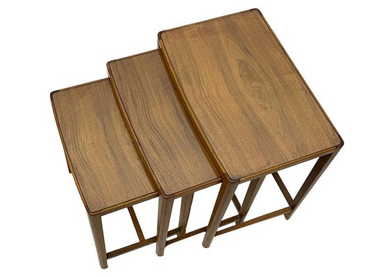 Mid-Century Scandinavian Nesting Tables, Set of 3-UCH-1799952