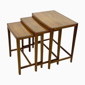 Mid-Century Scandinavian Nesting Tables, Set of 3-UCH-1799952