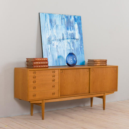 Mid-Century Scandinavian Oak Sideboard in the style of Borge Mogensen, 1960s