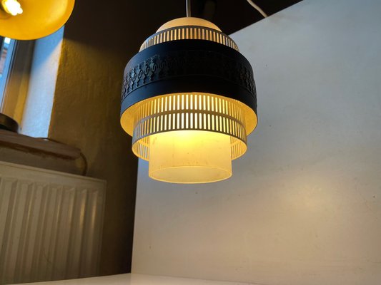 Mid-Century Scandinavian Pendant Lamp by E. S. Horn, 1950s-LCR-1122351