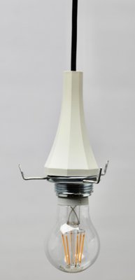 Mid-Century Scandinavian Pendant Light with Acrylic Optical Shade-MJY-1155509