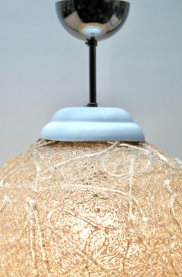 Mid-Century Scandinavian Pendant Light with Acrylic Optical Shade, 1960-MJY-1383782