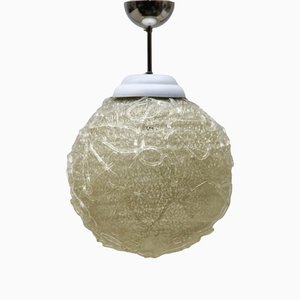 Mid-Century Scandinavian Pendant Light with Acrylic Optical Shade, 1960-MJY-1383782