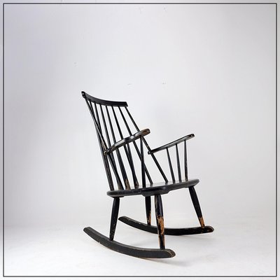 Mid-Century Scandinavian Rocking Chair, 1960s-NYF-2019031