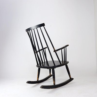 Mid-Century Scandinavian Rocking Chair, 1960s-NYF-2019031