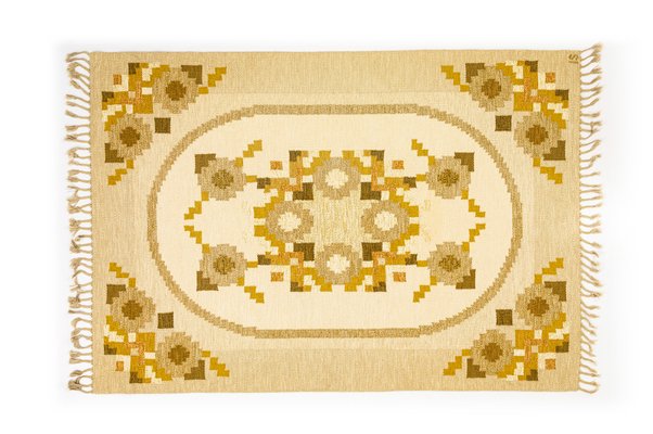 Mid-Century Scandinavian Rug by Ingegerd Silow-LTQ-1384571