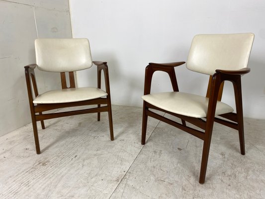 Mid-Century Scandinavian Style Easy Chairs by Cees Braakman for Pastoe, Set of 2-DE-997708