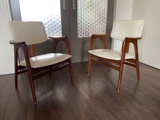 Mid-Century Scandinavian Style Easy Chairs by Cees Braakman for Pastoe, Set of 2-DE-997708