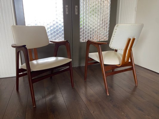 Mid-Century Scandinavian Style Easy Chairs by Cees Braakman for Pastoe, Set of 2-DE-997708