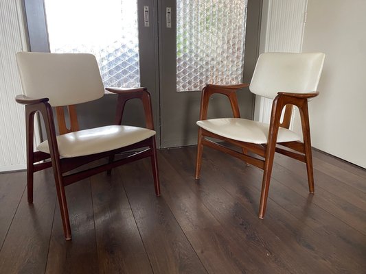 Mid-Century Scandinavian Style Easy Chairs by Cees Braakman for Pastoe, Set of 2-DE-997708