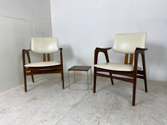 Mid-Century Scandinavian Style Easy Chairs by Cees Braakman for Pastoe, Set of 2-DE-997708