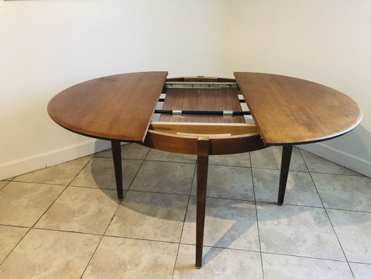 Mid-Century Scandinavian Style Teak Dining Table, 1960s-OJT-885657