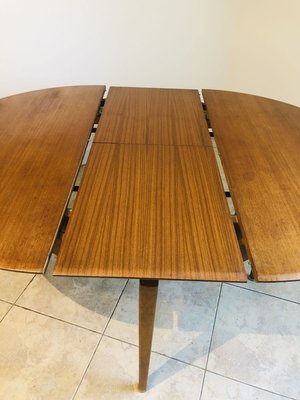 Mid-Century Scandinavian Style Teak Dining Table, 1960s-OJT-885657