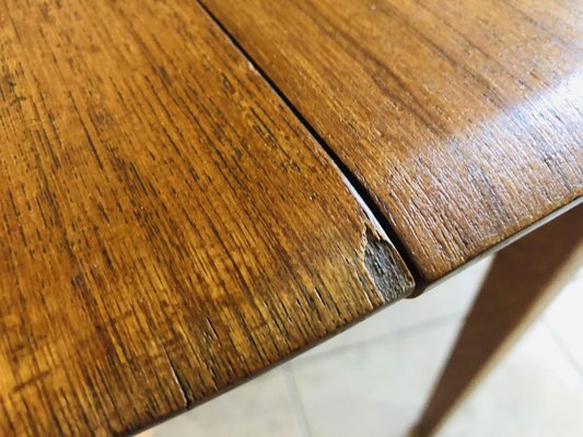 Mid-Century Scandinavian Style Teak Dining Table, 1960s-OJT-885657