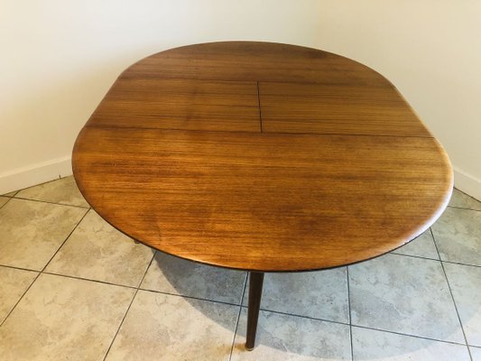 Mid-Century Scandinavian Style Teak Dining Table, 1960s-OJT-885657