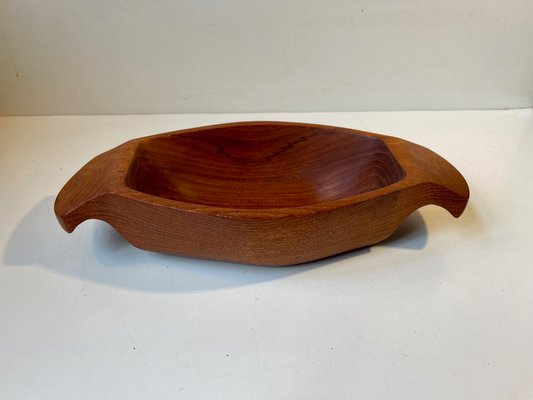 Mid-Century Scandinavian Teak Bowl, 1960s-LCR-1083266