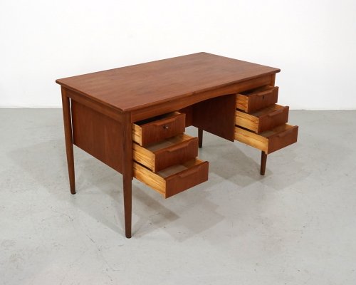 Mid-Century Scandinavian Teak Desk, 1960s-KA-1150570