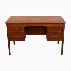 Mid-Century Scandinavian Teak Desk, 1960s-KA-1150570