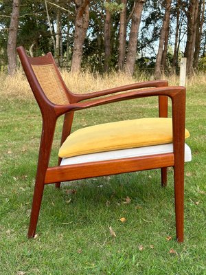 Mid-Century Scandinavian Teak Lounge Chair Model F139 by Karl Erik Ekselius for Joc Vetlanda, 1960s-GON-2035965