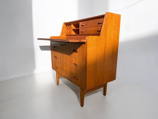 Mid-Century Scandinavian Teak Secretary, 1960s-PYR-2033725