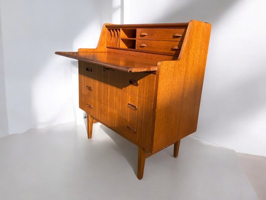 Mid-Century Scandinavian Teak Secretary, 1960s-PYR-2033725