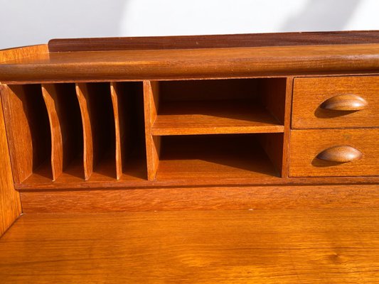 Mid-Century Scandinavian Teak Secretary, 1960s-PYR-2033725