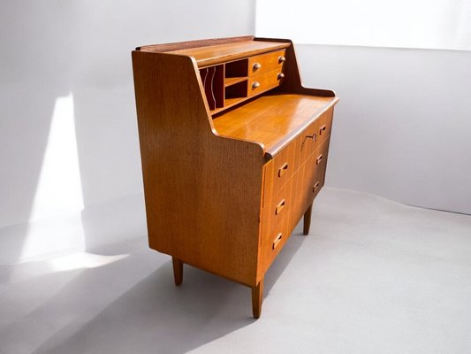 Mid-Century Scandinavian Teak Secretary, 1960s-PYR-2033725